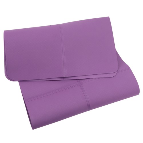 Durable purple yoga mat thick - durable,