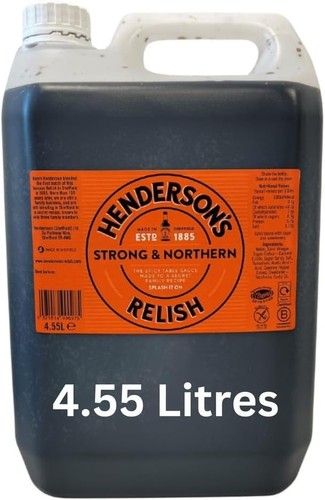Hendersons relish 55l - hendersons, 4.55l