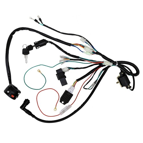 Kick start wiring harness - start,