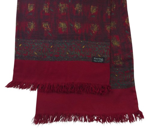 Vintage tootal scarf burgundy - vintage,