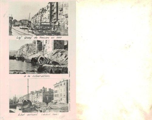 Vintage photograph toulon - vintage,