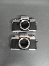 TWO MINOLTA X-300 BODIES  . FAULTY FOR SPARES / REPAIR