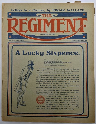 Very scarce the regiment - very,