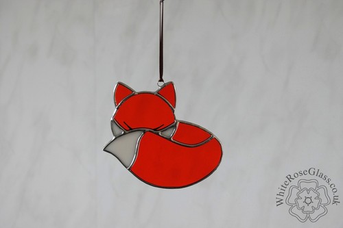 Stained glass suncatcher - stained,