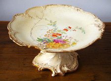 Antique Royal Bonn Cake Plate Late 19th Century 9.5" Diameter - 185788