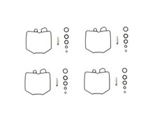 4x Carb Carburettor Repair Kit