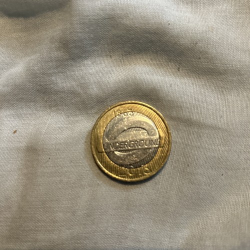 Coin two pound - coin,