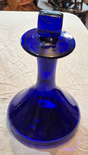 Antique victorian cobalt - •,
