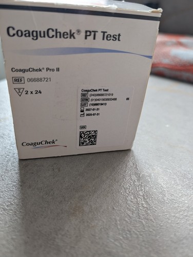 Coaguchek test strips - test,