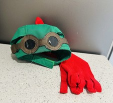 Build A Bear Fifi Flying Ace Pilot Outfit Scarf Glasses - Peanuts Snoopy Aviator