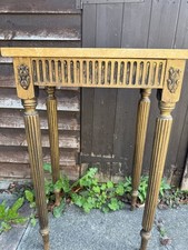 Vintage Antique Console Table With Marble Top. Collection Only.