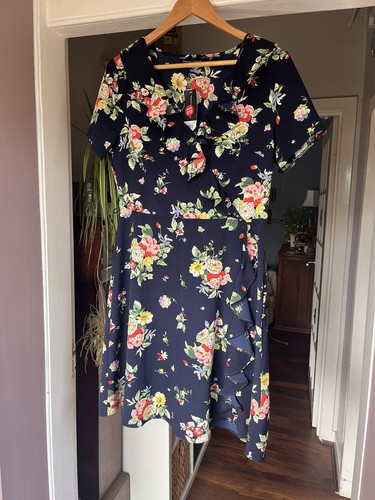 Brand new navy - brand, floral