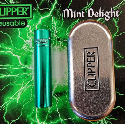 Metal mint clipper lighter - metal,