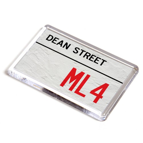 Fridge magnet dean street - -,