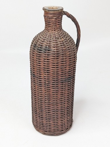 Vintage wicker wrapped - wicker,