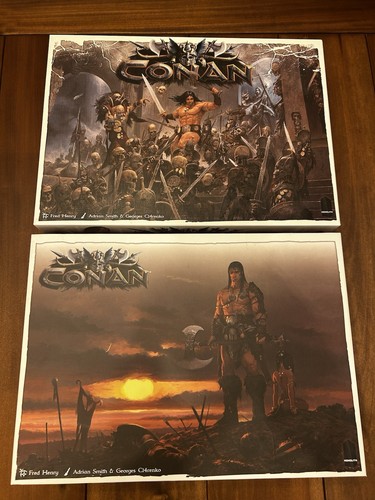 Conan king pledge - king, monolith