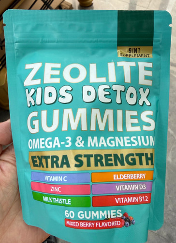 Zeolite kids detox gummies - detox,