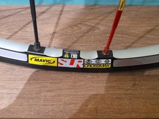 MAVIC SLR CROSSMAX 26" WHEEL SET WITH MAVIC WHEEL BAGS.