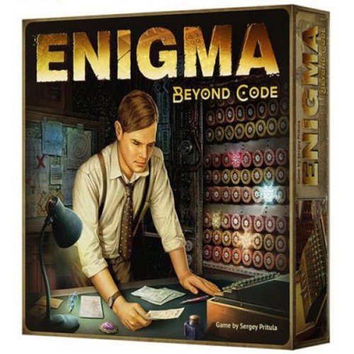 Enigma beyond code board game - code,