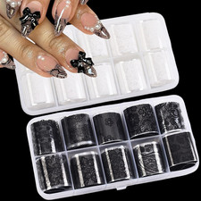 20 Rolls Lace Nail Foil
