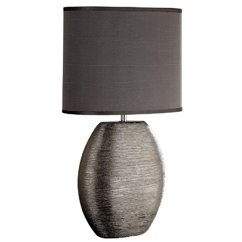 Silver scratched ceramic - scratched,