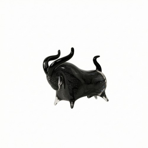 Bull figurine office decor - figurine,