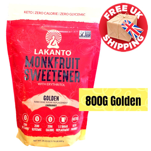 Lakanto golden 800g monkfruit - lakanto,