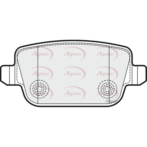 Brake pads set for ford - set, s-max