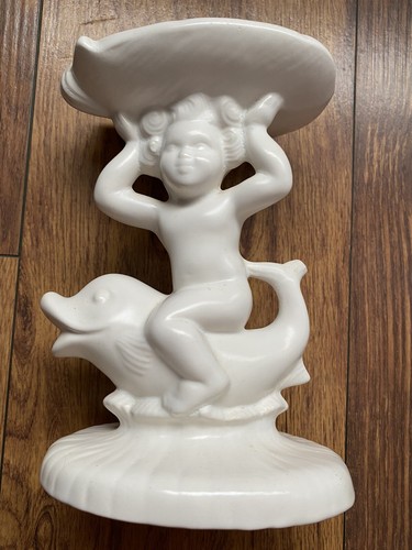 Vintage white chic ceramic - white,