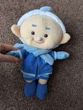 My First Bubba Blue Cloudbabies Soft Teddy