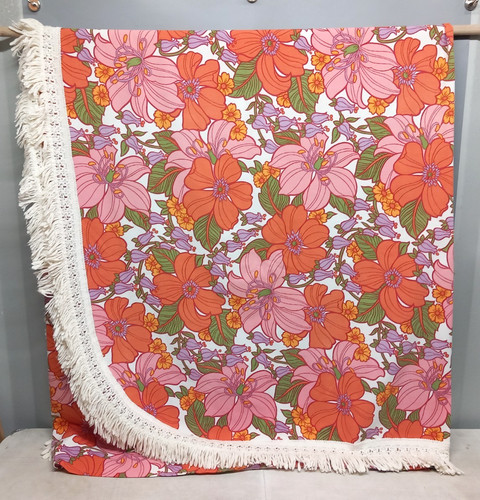 1970s bed cover - bed,