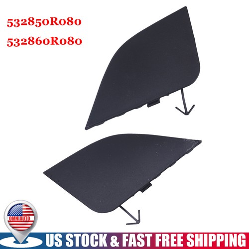 Pair front bumper - bumper, tow