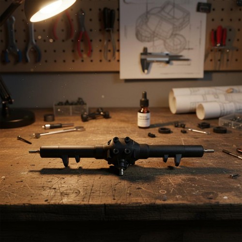 Model car rear axle gearbox - model,