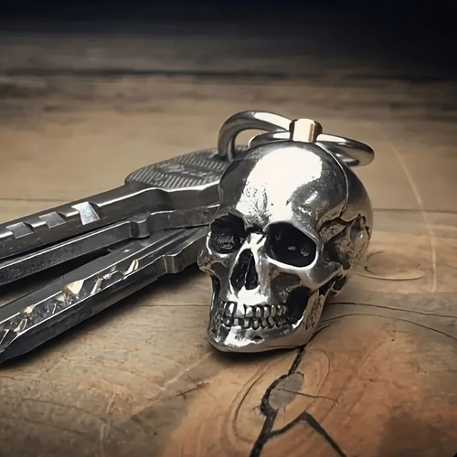 Men retro gothic - retro, skull