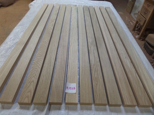 Hardwood oak thick - thick, bench