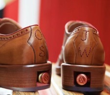 Oliver Sweeney Johnnie Walker Brogue Shoes Size: 8 (NEW) Rare