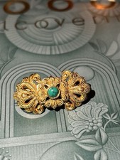 Broches pins costume jewllery colour Gold