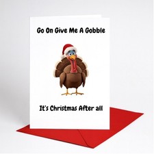 Funny Christmas Card Rude