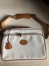 Genuine, Vintage Mulberry Carry-on Travel Sleeve Bag - White Scotchgrain 