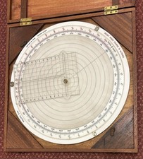 Vintage R.A.S. Radar Plotter Kelvin Hughes Ltd, Navigation, Maritime, 1960's