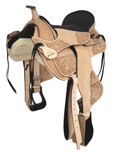 Western treeless saddle utah - western,