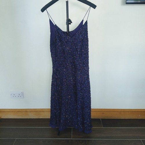 Hobbs purple silk - silk, maxi