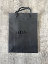 Black Hugo BOSS Card Carrier