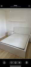 Malm Double Bed with 2 Storage
