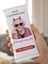 Rude Valentines Chocolate Bar