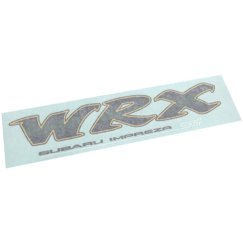Rear wrx sti decal - rear,