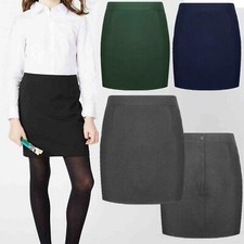 GIRLS PLAIN PENCIL SKIRT