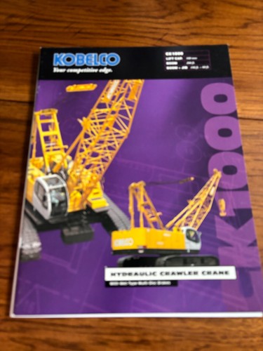 Kobelco ck1000 crane - crane, brochure