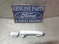 FORD FIESTA ST LINE MK8 2018 - 2023 NSR PASSENGER REAR DOOR HANDLE IN WHITE