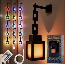 3D Pixelated Minecraft Lantern